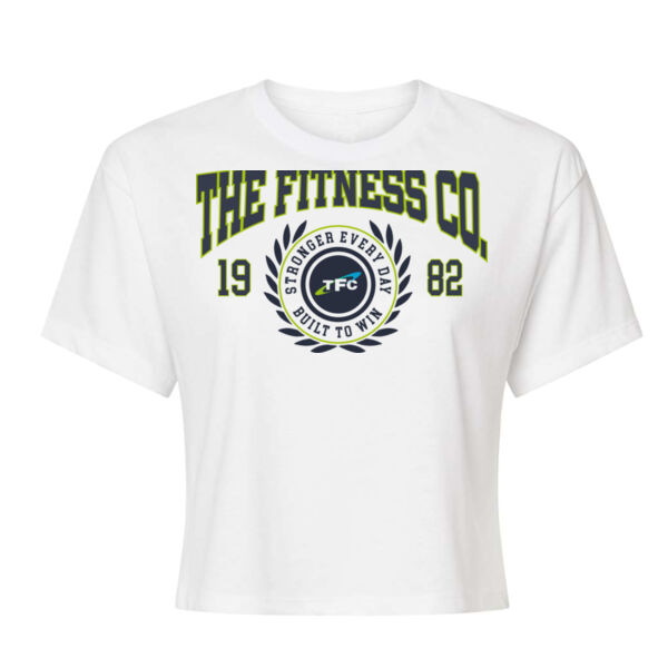 COLLEGE TOWN - WOMEN'S CROP T-SHIRT - $N7CRX3$ Thumbnail