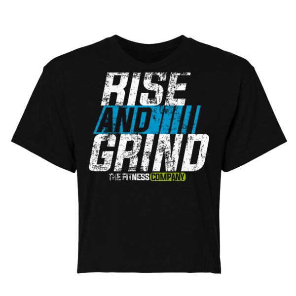 RISE AND GRIND - WOMEN'S CROP T-SHIRT - $S2TWJ6$ Thumbnail