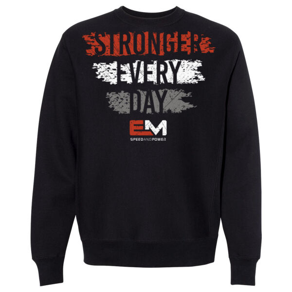 STRONGER EVERY DAY - CREWNECK SWEATSHIRT - $17NTHZ$ Thumbnail