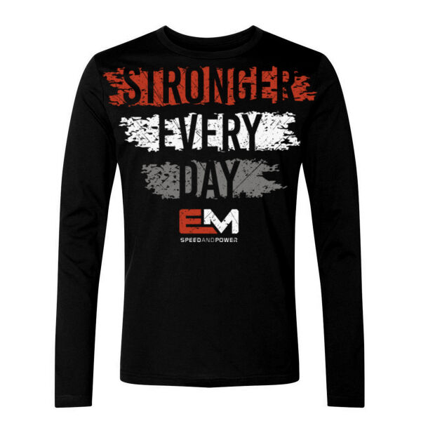 STRONGER EVERY DAY - LONG SLEEVE T-SHIRT - $TZ9QSA$ Thumbnail
