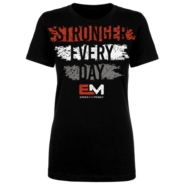 STRONGER EVERY DAY - WOMEN'S FITTED T-SHIRT - $NFZDEV$ Thumbnail